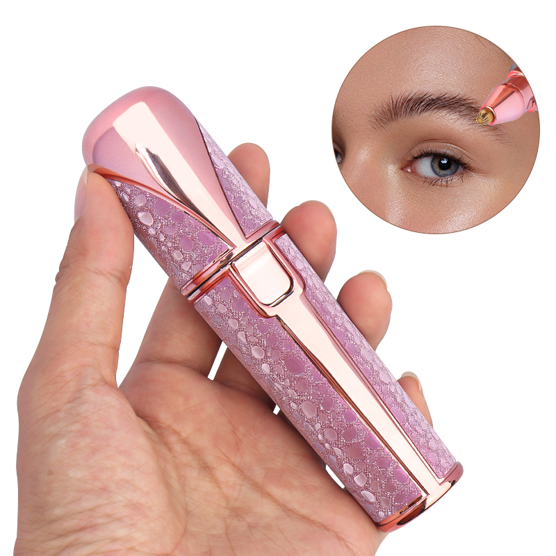 Eyebrow Razor Trimmer - 2-in-1 elektrischer Augenbrauentrimmer Lash Brow Mini-Rasierer