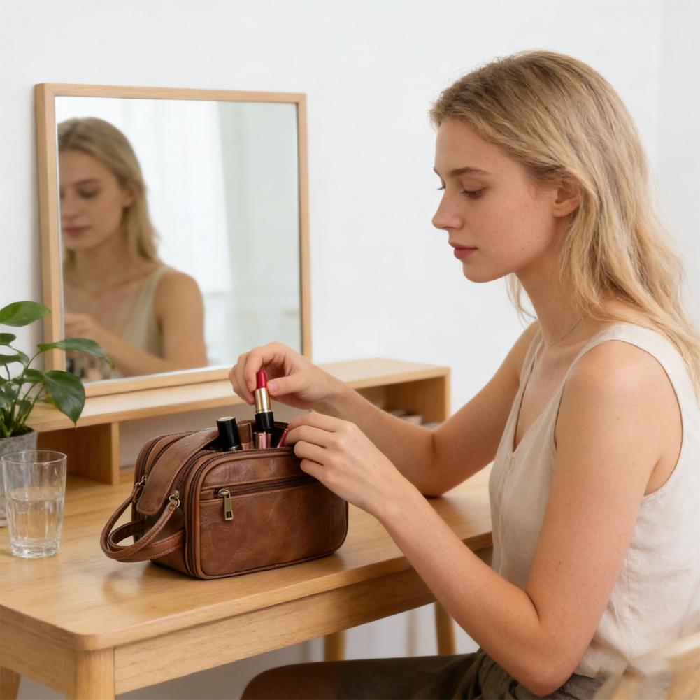 Reise-Kosmetiktasche aus Kunst – Men'S Grooming Makeup Bewertung und Preis