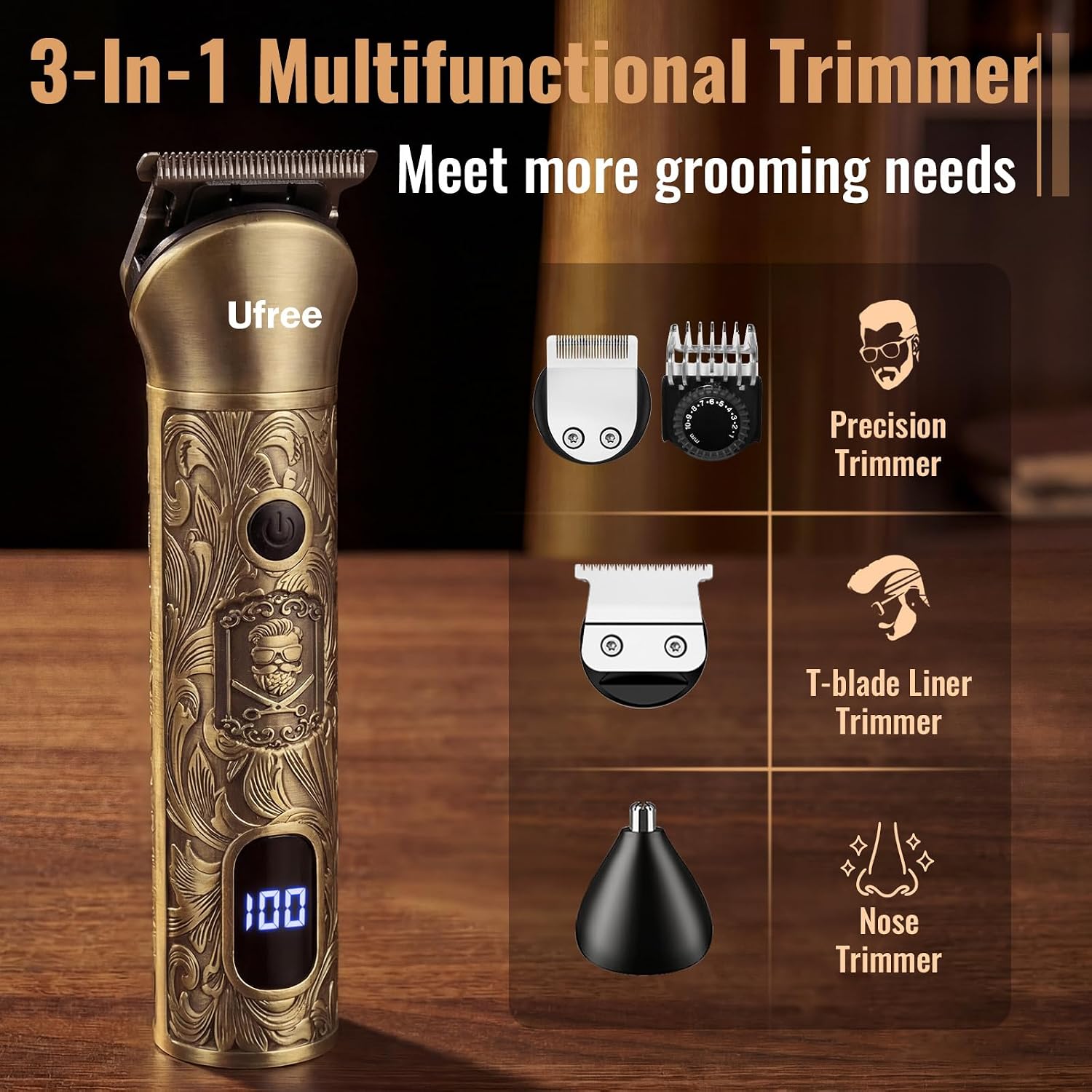 Bartschneider Haarschneidemasc – Mens Grooming Kit Gift Set Bewertung und Preis